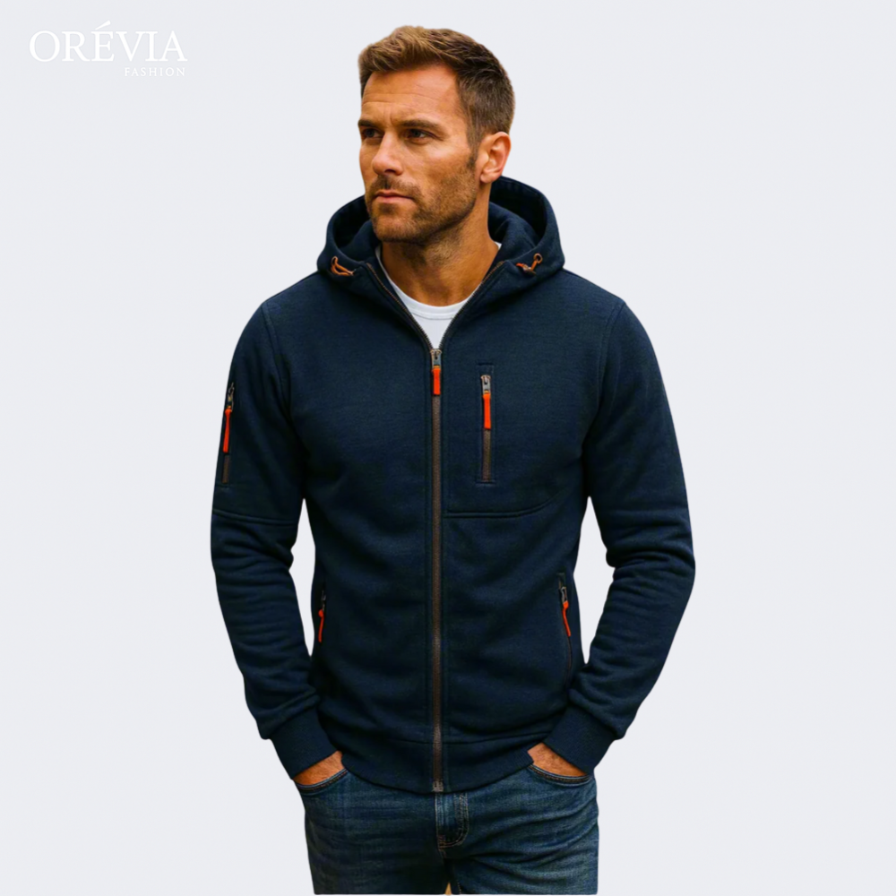 Leon™ | Vardagsdragtrøje med lynlås