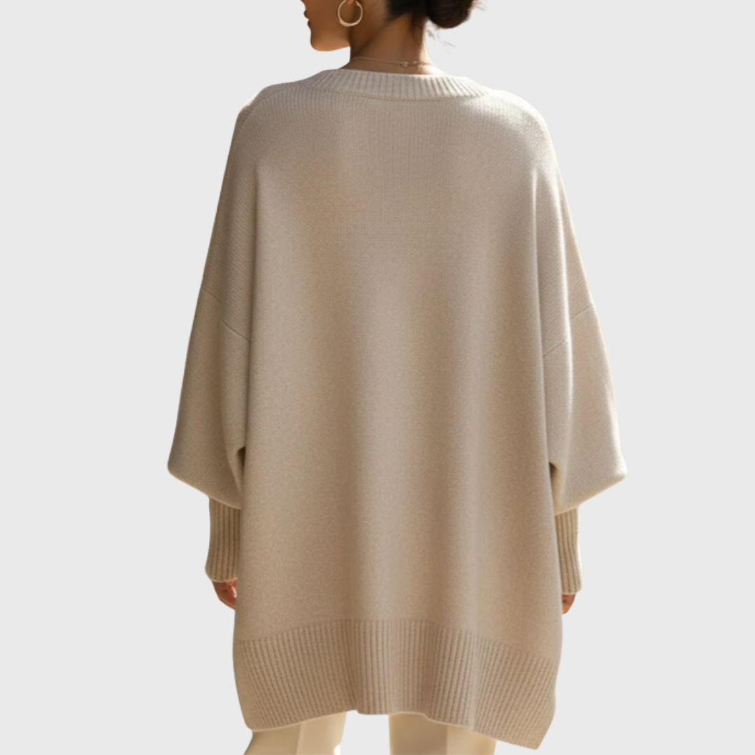 Livia | Oversize poncho-sweater