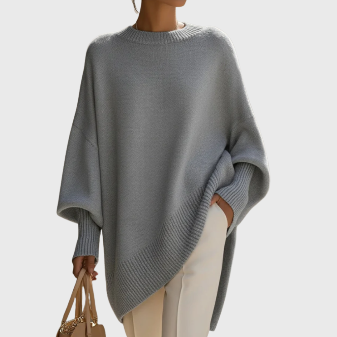 Livia | Oversize poncho-sweater