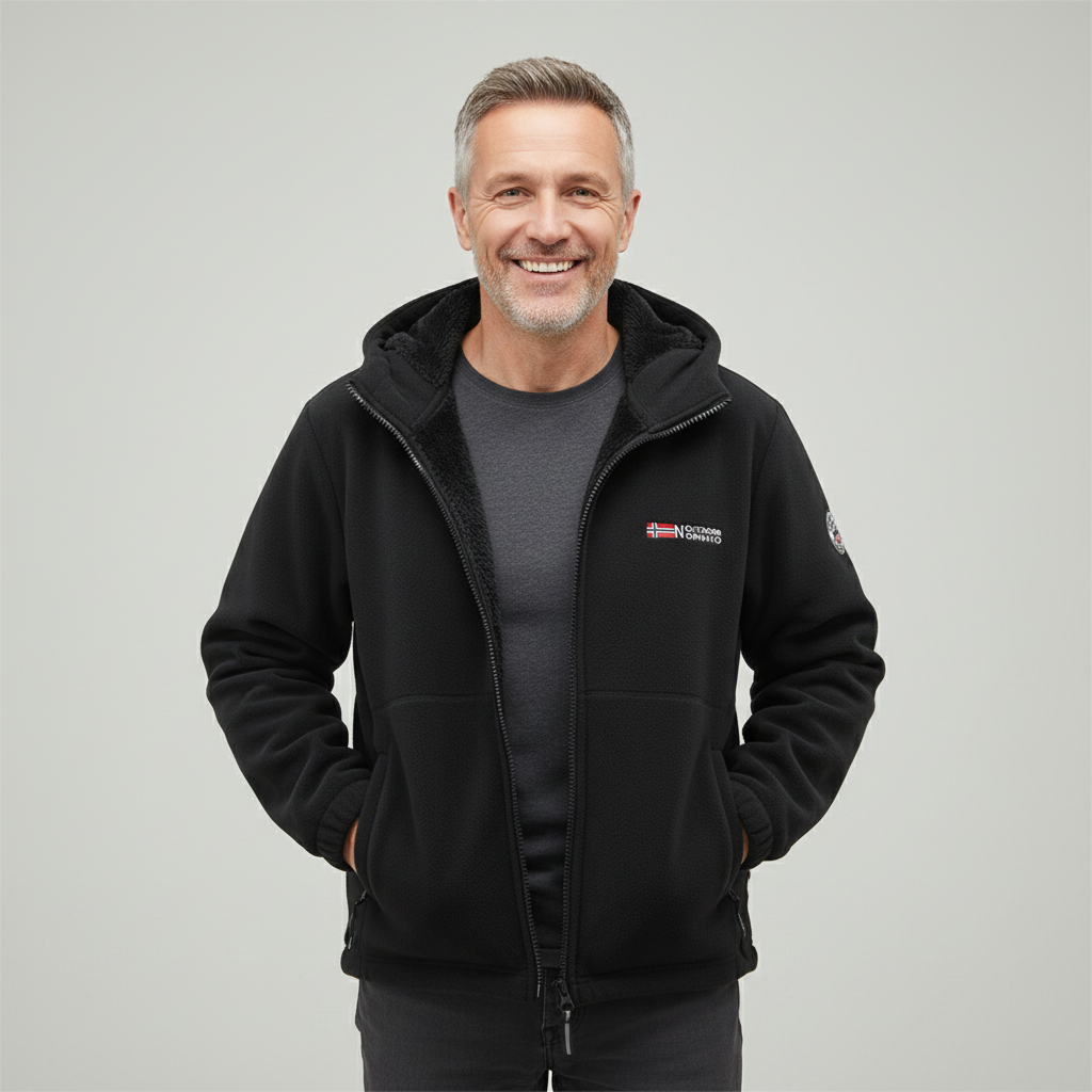 Kolman™ | Premium vinterjakke – Varm fleeceforing og vindtæt skal